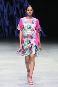 KLE by Kleting Titis Wigati Fall/Winter 2015. Lauriel Fearless. Indonesia Fashion Week 2015 at Jakarta Convention Center. Senayan. Jakarta. [Foto: Mohammad Abduh/Wolipop]