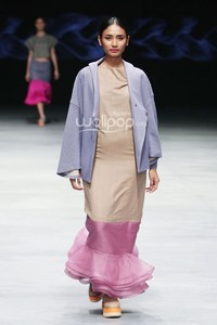 KLE by Kleting Titis Wigati Fall/Winter 2015. Lauriel Fearless. Indonesia Fashion Week 2015 at Jakarta Convention Center. Senayan. Jakarta. [Foto: Mohammad Abduh/Wolipop]