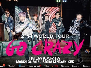 Go Crazy! Jadi Konser Terakhir 2PM Sebelum Wajib Militer