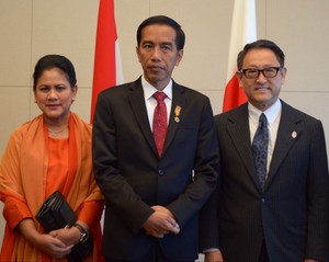 Jokowi Pergi ke Markas Toyota di Nagoya Naik Kereta Shinkansen