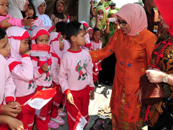 Mufidah Kalla Blusukan di Yogyakarta