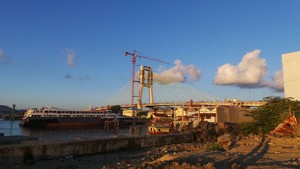 Mangkrak 12 Tahun, Ini Penampakan Terbaru Jembatan Soekarno di Manado
