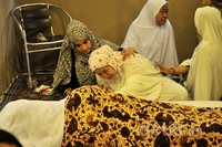 Rencananya jenazah almarhum akan dimakamkan di TPU Tanah Kusir, Kebayoran Lama, Jakarta Selatan, Kamis (26/3) besok. Noel/detikHOT.