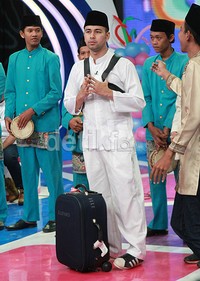 Segala persiapan telah dilakukan Raffi. Pool/Gus Mun/detikFoto.