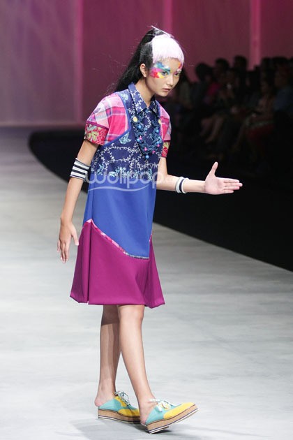 LENNOR by Lenny Agustin Artisanal City. Indonesia Fashion Week 2015 at Jakarta Convention Center. Senayan. Jakarta. [Foto: Mohammad Abduh/Wolipop]