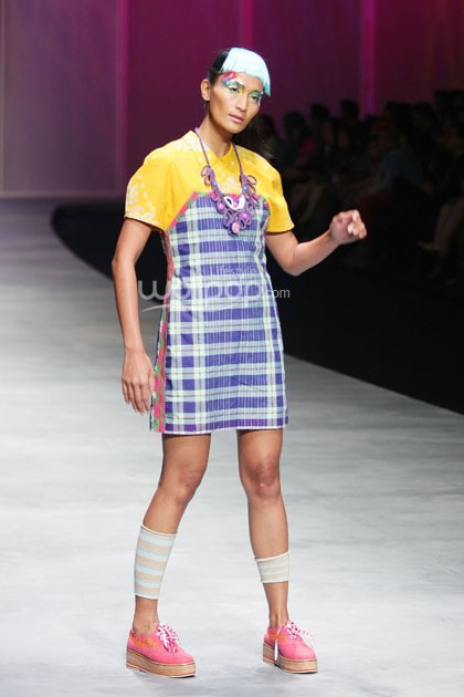 LENNOR by Lenny Agustin Artisanal City. Indonesia Fashion Week 2015 at Jakarta Convention Center. Senayan. Jakarta. [Foto: Mohammad Abduh/Wolipop]