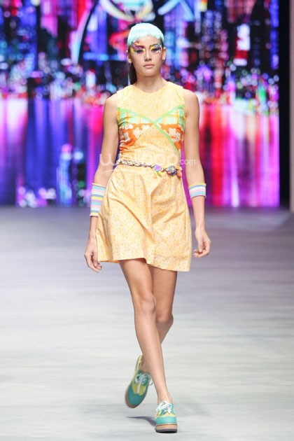 LENNOR by Lenny Agustin Artisanal City. Indonesia Fashion Week 2015 at Jakarta Convention Center. Senayan. Jakarta. [Foto: Mohammad Abduh/Wolipop]