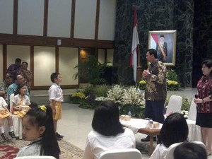 Di Depan 20 Murid TK, Ahok Cerita Cita-citanya Ingin Jadi Presiden
