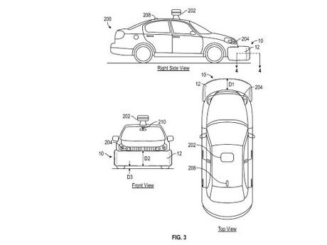 Google Patenkan Airbag Eksternal di Mobil Otomatisnya