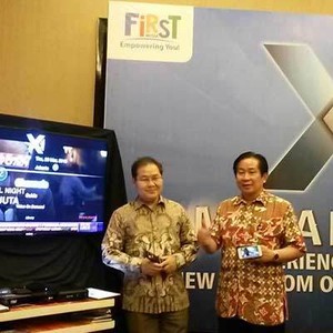 FirstMedia Andalkan Internetan & Nonton TV Semaunya