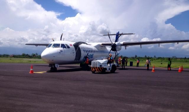 Okupansi Penerbangan Garuda Rute Banyuwangi-Surabaya-Denpasar Naik