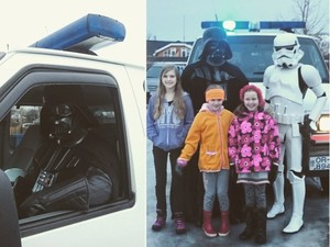 Kota Paling Aman di Dunia, Polisinya Pakai Kostum Star Wars