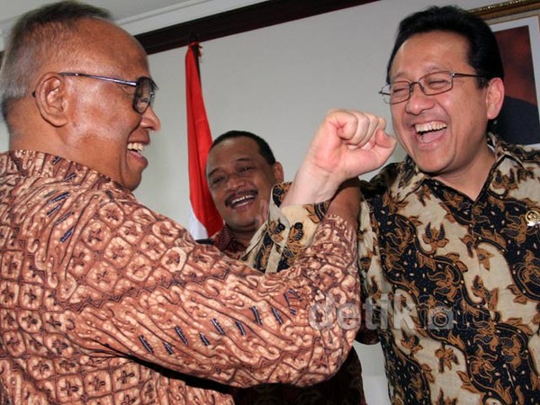 Pimpinan KPK Temui Ketua DPD