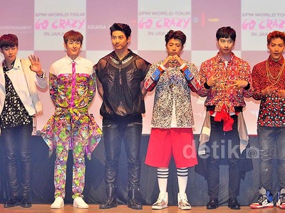 Put Your Hands Up, Hottest! 2PM Siap Menggila di Jakarta