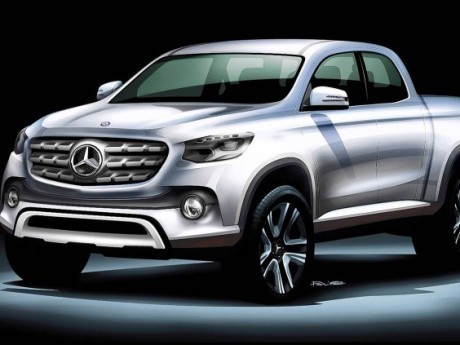 Mercedes Bakal Produksi Pikap Kabin Ganda?