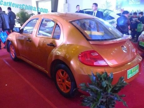 Walah, Jiplakan VW Beetle Muncul di Tiongkok