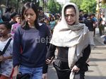Jessica Iskandar di Rumah Duka Olga Syahputra
