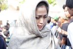Jessica Iskandar di Rumah Duka Olga Syahputra