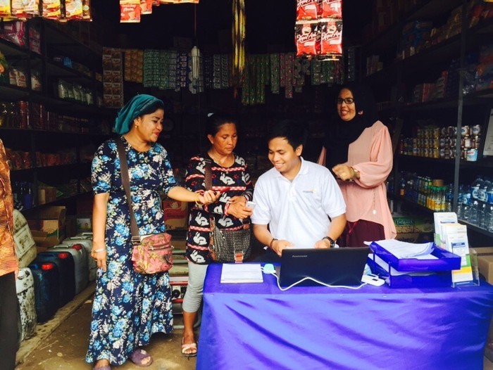 Ada Bank Tanpa Kantor, Ibu-ibu di Gowa Ini Bisa Lebih Mudah Nabung
