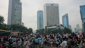 Car Free Day Jakarta Hari Ini, Masih Jadi Ajang Demonstrasi