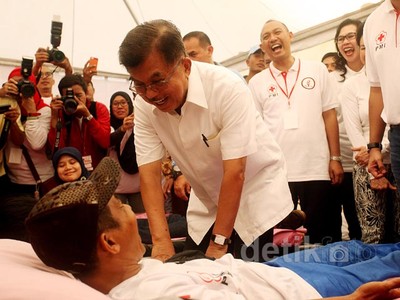 Wapres Buka Aksi Donor Darah