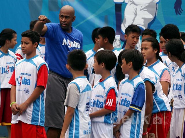 Ribuan Pebasket Cilik Ikuti Open Clinic Jr NBA
