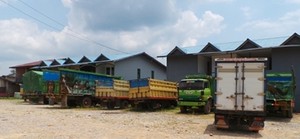 Truk-truk Pengangkut Barang Ilegal dari Malaysia Lewat Entikong Tak Terlihat Lagi