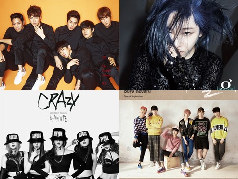 Persaingan Ketat Shinhwa dan Ga In di Chart