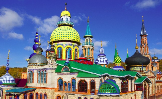 Yang Unik di Rusia, Kuil 16 Agama