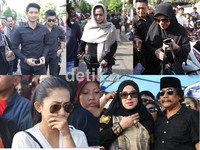 Sederet selebriti langsung melayat Olga.