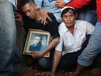 Rencananya, jenazah Olga akan dimakamkan di TPU Pondok Kelapa. Namun, karena tidak mendapat tempat, akhirnya keluarga memutuskan untuk memakamkannya di TPU Malaka.