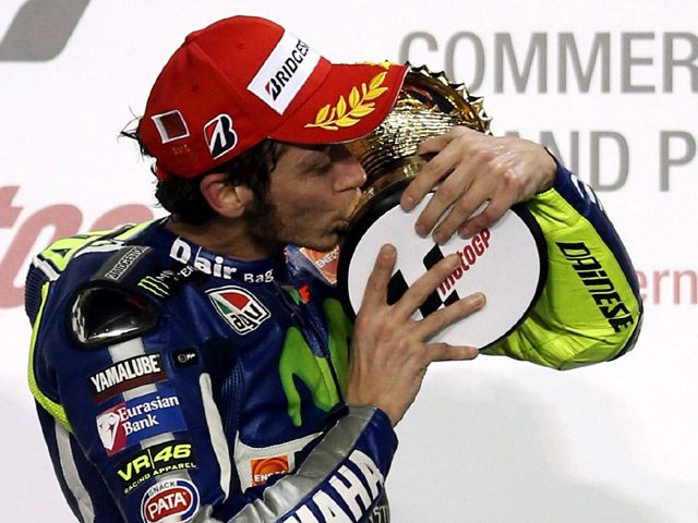 Rossi Menangi MotoGP Qatar