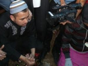 Menangis di Makam Olga, Raffi Ahmad: Semoga Khusnul Khotimah