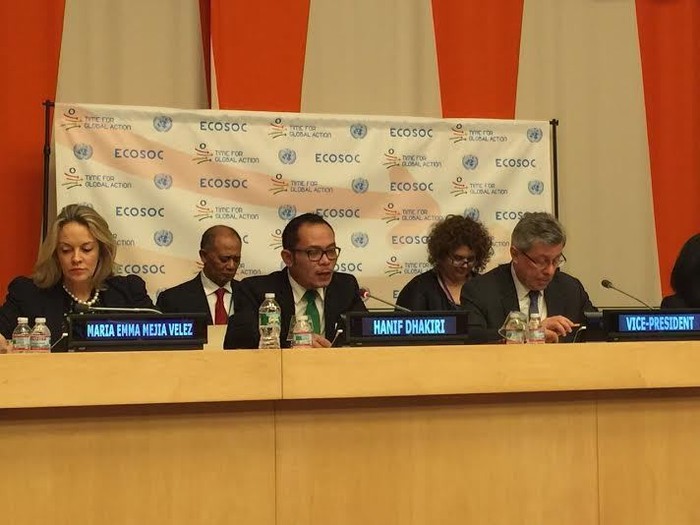 Terbang ke New York, Menaker Hanif Bicara Soal Pekerjaan Hijau