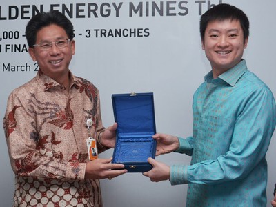 Bank Mega Berikan Kredit untuk Golden Energy Mines