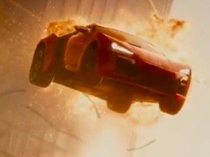 Bos Lykan Hypersport Hanya Bisa Merem Melihat Mobilnya Hancur di Furious 7