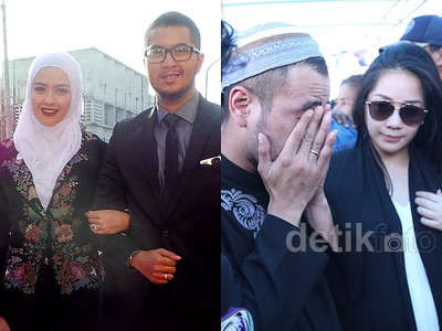 Revalina Berhijab di Jepang, Raffi Menangis di Makam Olga