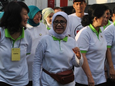 Mufidah Jusuf Kalla Hadiri Hari Autisme Sedunia