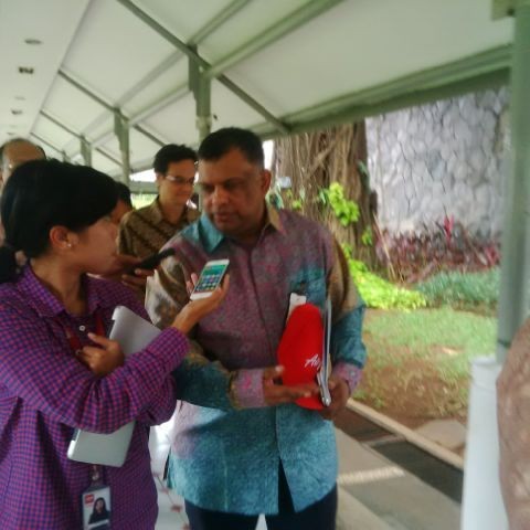 Tony Fernandes Temui Jokowi di Istana, Ini yang Dibahas