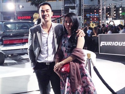 Joe Taslim Eksis di Premiere Furious 7 Hollywood