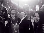 Joe Taslim dan Vin Diesel Akrab di Premiere 'Furious 7' Hollywood