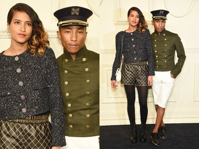 Pharrell Williams Bergaya ala Bellboy