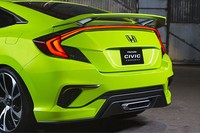 All New Honda Civic Concept tampil dengan konsep pengembangan ultra sporty, fun to drive, serta dinamis. Menurut John Mendel, Executive Vice President, Automobile Division, American Honda Motor Co., Inc. Pool/dok. Honda.