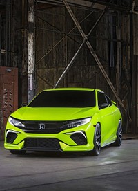 All New Honda Civic Concept akan memiliki wheelbase yang lebih panjang, tampilan yang lebih lebar mulai dari bagian depan hingga belakang, dimana tampilan bodinya terlihat seperti bentuk tubuh yang atletis dengan lekuk bodi yang dinamis, serta mengedepankan sebuah personalitas yang agresif bagi pengalaman mengemudi pemiliknya. Pool/dok. Honda.