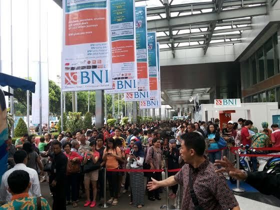Diskon Tiket di Happy Hour, GATF Banjir Pengunjung dari Pagi