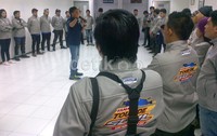 Rombongan tim jalur utara akan melewati etape pertama menuju Tegal, Jawa Tengah. Rencananya, tim jalur utara tiba di Tegal, Jawa Tengah, Sabtu (4/4/2015) malam nanti.
