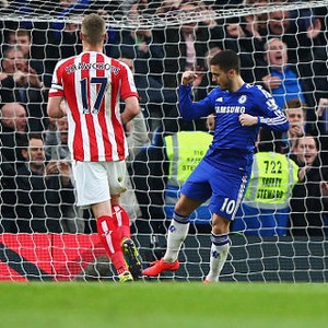 Chelsea Mantap di Puncak Klasemen Usai Kalahkan Stoke 2-1