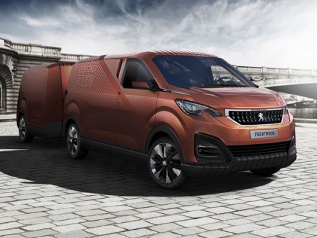 Truk Buatan Peugeot Ini Bisa Diubah Jadi Restoran Kecil