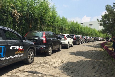 Komunitas Honda CR-V Sebarkan Sayap ke Bandung