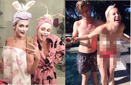 Seleb Rayakan Paskah, Putri Bruce Willis Topless untuk Kampanye Free the Nipple